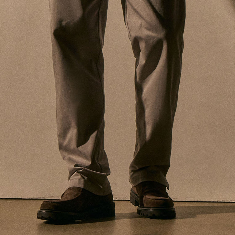 Men's Military Loafer in Cafe | James Perse Los Angeles