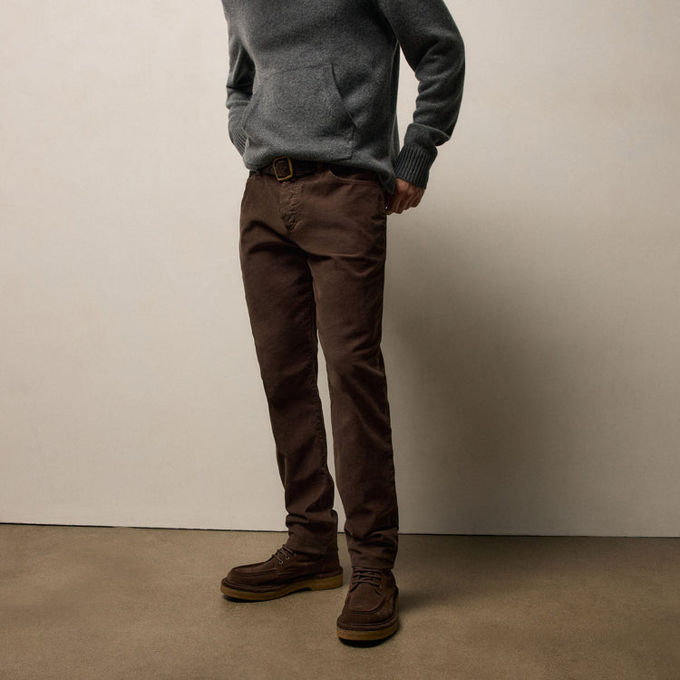 5 Pocket Corduroy Pant in Porcupine | James Perse Los Angeles