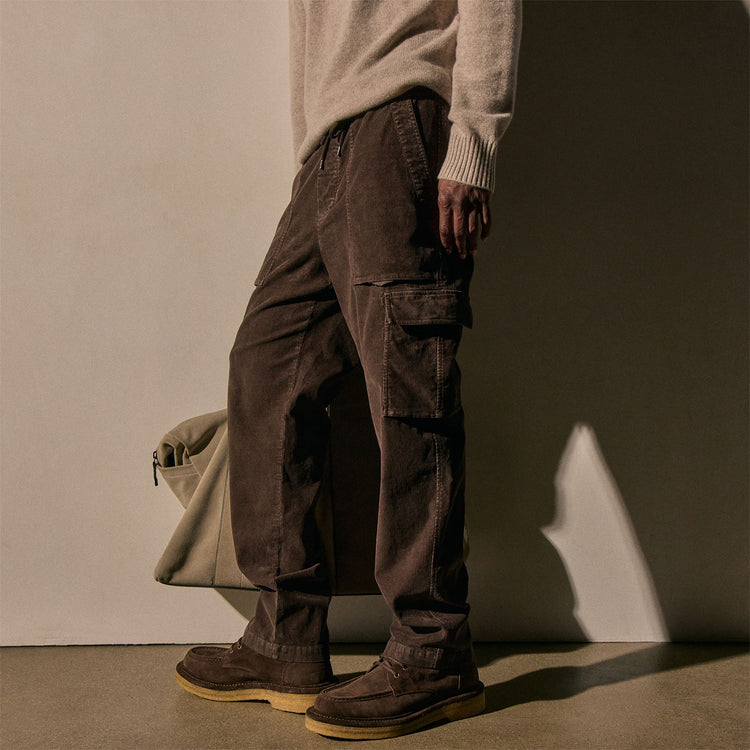 Cord Utility Pant in Porcupine | James Perse Los Angeles