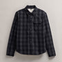Men's Grateful Dead Sherpa Plaid Jacket in Flannel/Black | James Perse Los Angeles