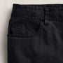 Brushed Twill 5 Pocket Pant in Black | James Perse Los Angeles