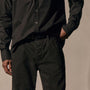 Brushed Twill 5 Pocket Pant in Black | James Perse Los Angeles