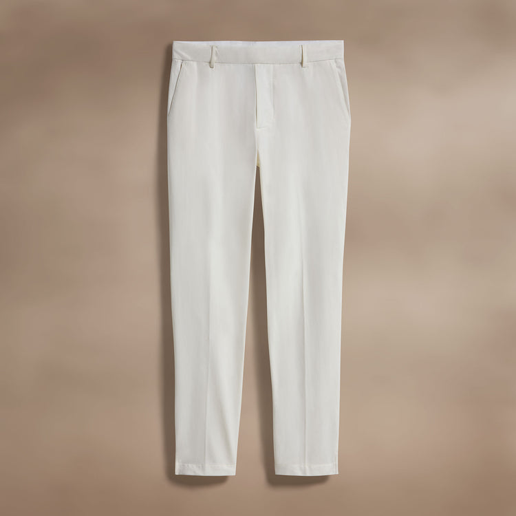 Golf Trouser in Off White | James Perse Los Angeles