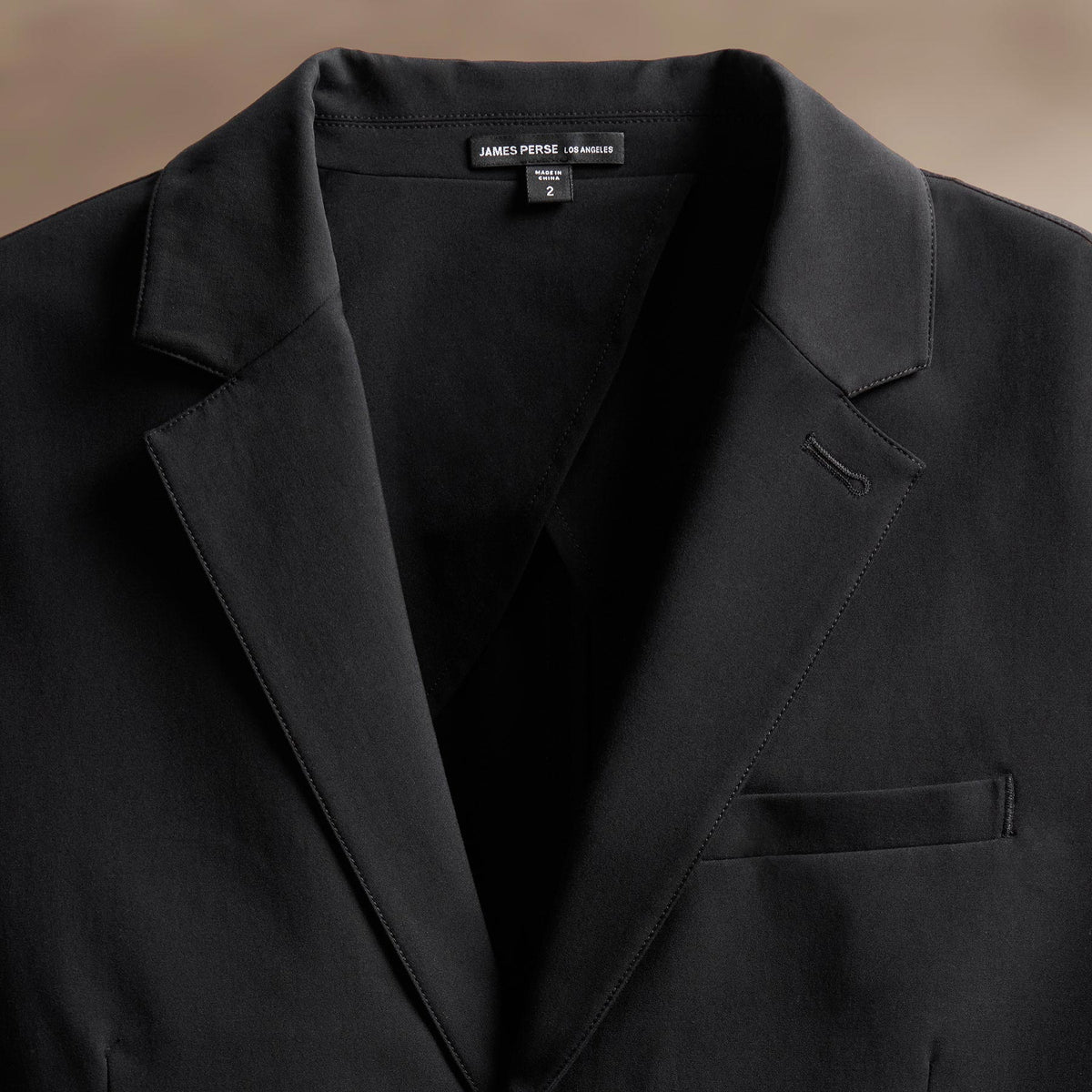 Performance Blazer in Black | James Perse Los Angeles