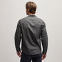 Garment Washed Shirt in Anthracite | James Perse Los Angeles