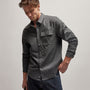Garment Washed Shirt in Anthracite | James Perse Los Angeles