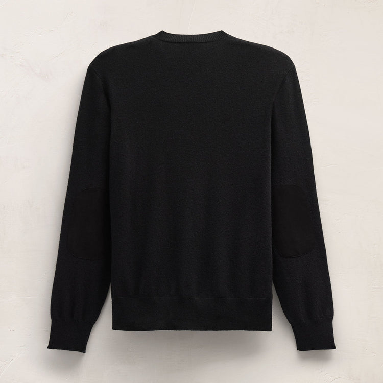 Italian Spun Cashmere Sweater in Black | James Perse Los Angeles