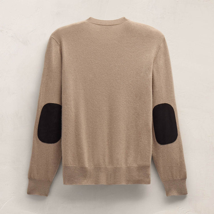 Italian Spun Cashmere Sweater in Coffee | James Perse Los Angeles