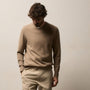 Italian Spun Cashmere Sweater in Coffee | James Perse Los Angeles