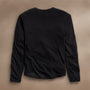 Shirttail Hem Crew in Black | James Perse Los Angeles