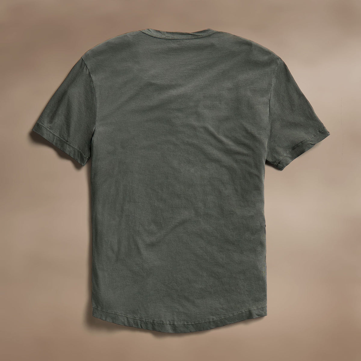 Clear Jersey Crew in Granite Pigment | James Perse Los Angeles