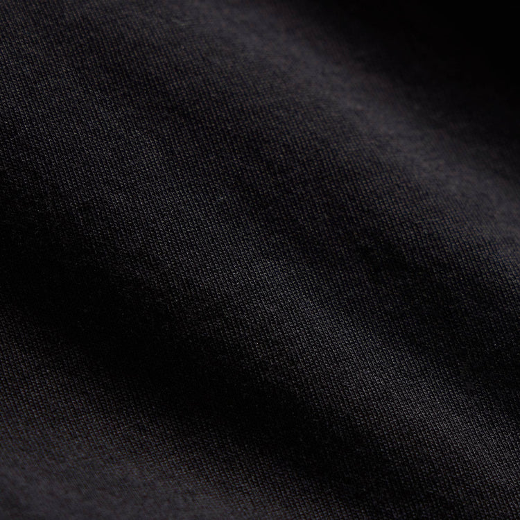 Clear Jersey V Neck in Black | James Perse Los Angeles