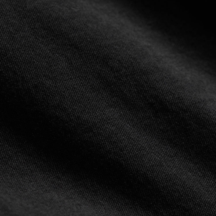 Clear Jersey V Neck - Black