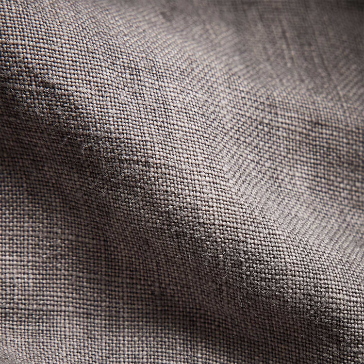 Relaxed Fit Linen Short in Silver Grey Pigment | James Perse Los Angeles