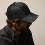 Men's Suede 6/Panel Trucker Hat In Smokey Grey | James Perse Los Angeles / Mens