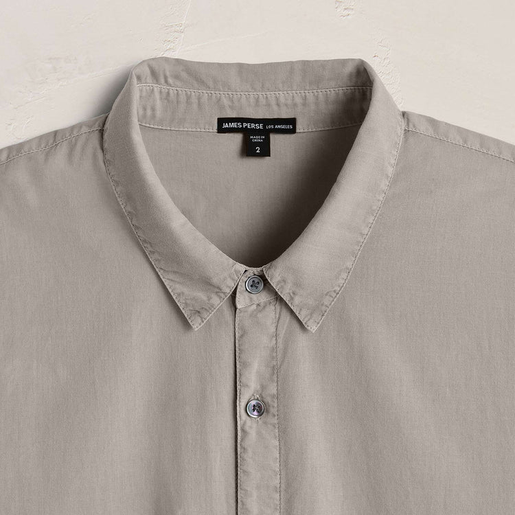 Standard Shirt in Concrete Pigment | James Perse Los Angeles
