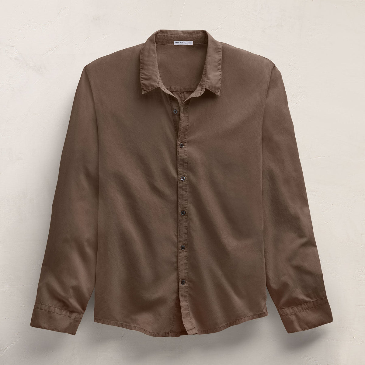 Standard Shirt in Caribou Pigment | James Perse Los Angeles