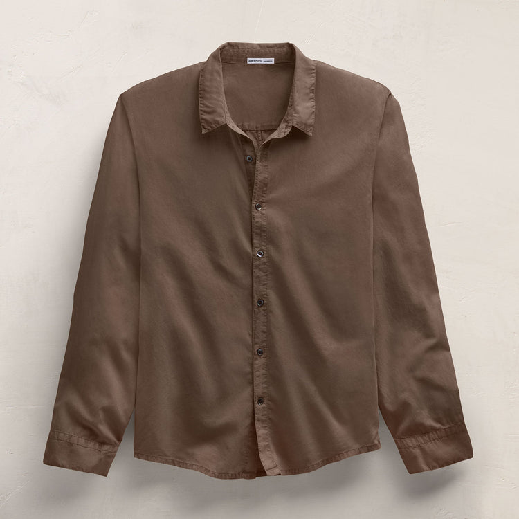 Standard Shirt in Caribou Pigment | James Perse Los Angeles