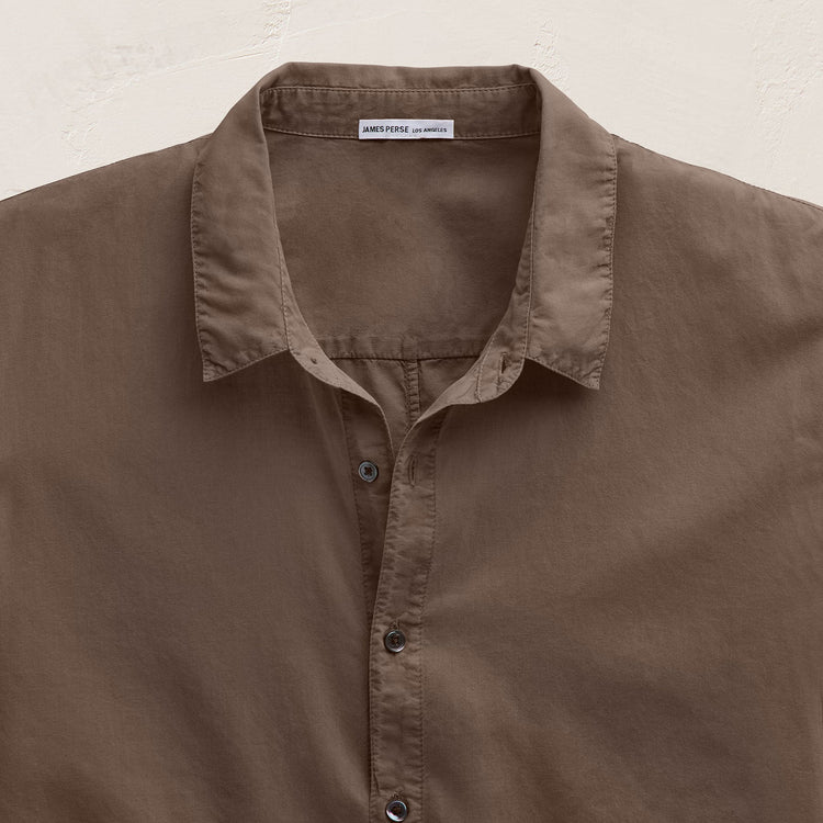 Standard Shirt in Caribou Pigment | James Perse Los Angeles