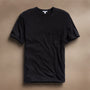 Lightweight Jersey Pocket Tee in Black | James Perse Los Angeles