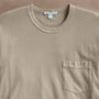 Lightweight Jersey Pocket Tee in Overcast Pigment | James Perse Los Angeles