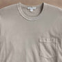 Lightweight Jersey Pocket Tee in Salt Pigment | James Perse Los Angeles