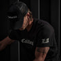 CA Gothic Short Sleeve Crew in Black | James Perse Los Angeles