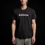 CA Gothic Short Sleeve Crew in Black | James Perse Los Angeles