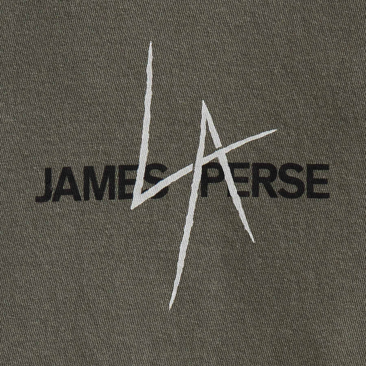 JP x LA in Short Sleeve Palm Fade in Platoon Pigment | James Perse Los Angeles
