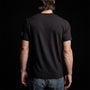 CA Gothic Short Sleeve Crew in Black | James Perse Los Angeles