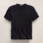 Short Sleeve Crew Neck in Black | James Perse Los Angeles