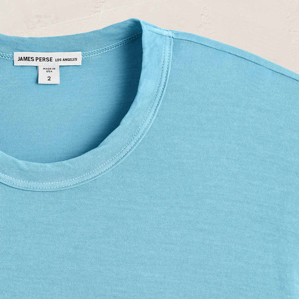 Short Sleeve Crew Neck in Skipper Pigment | James Perse Los Angeles