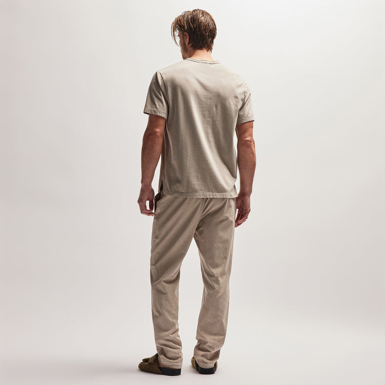 Heavy Luxe Jersey Crew in Dapple | James Perse Los Angeles