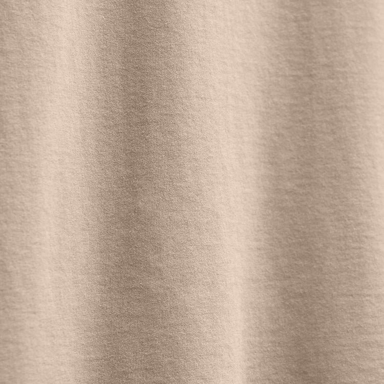 Heavy Luxe Jersey Crew in Stone | James Perse Los Angeles