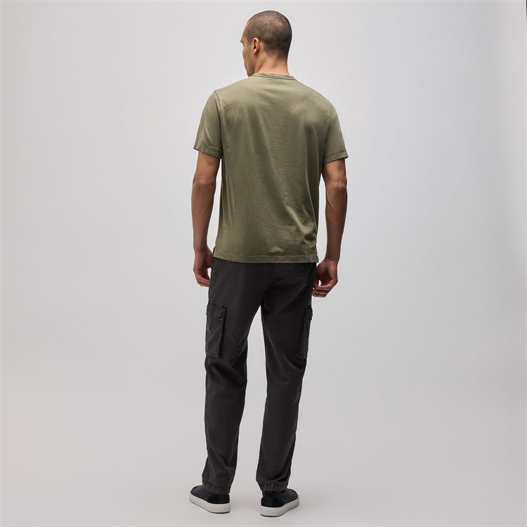 Heavy Luxe Jersey Crew in Trooper | James Perse Los Angeles