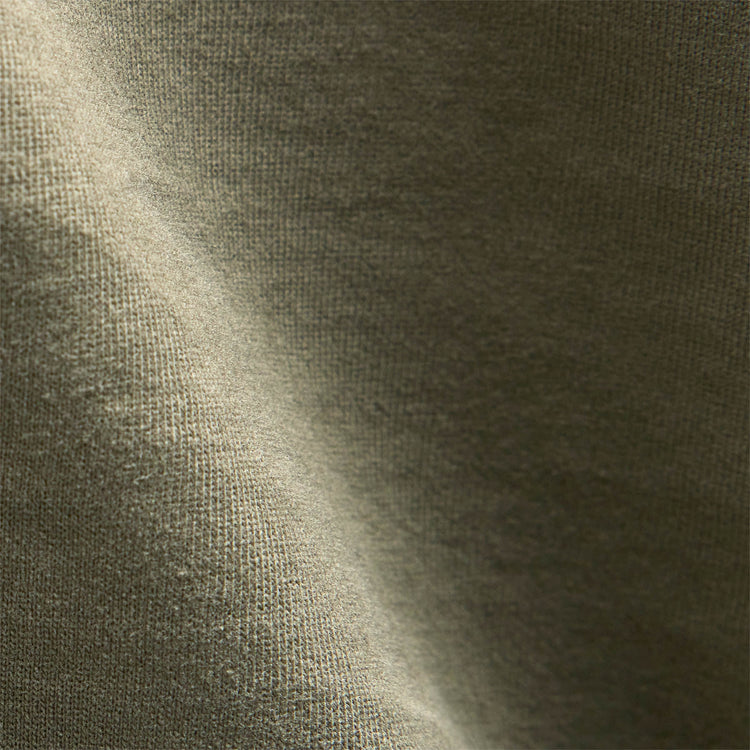 Heavy Luxe Jersey Crew in Trooper | James Perse Los Angeles