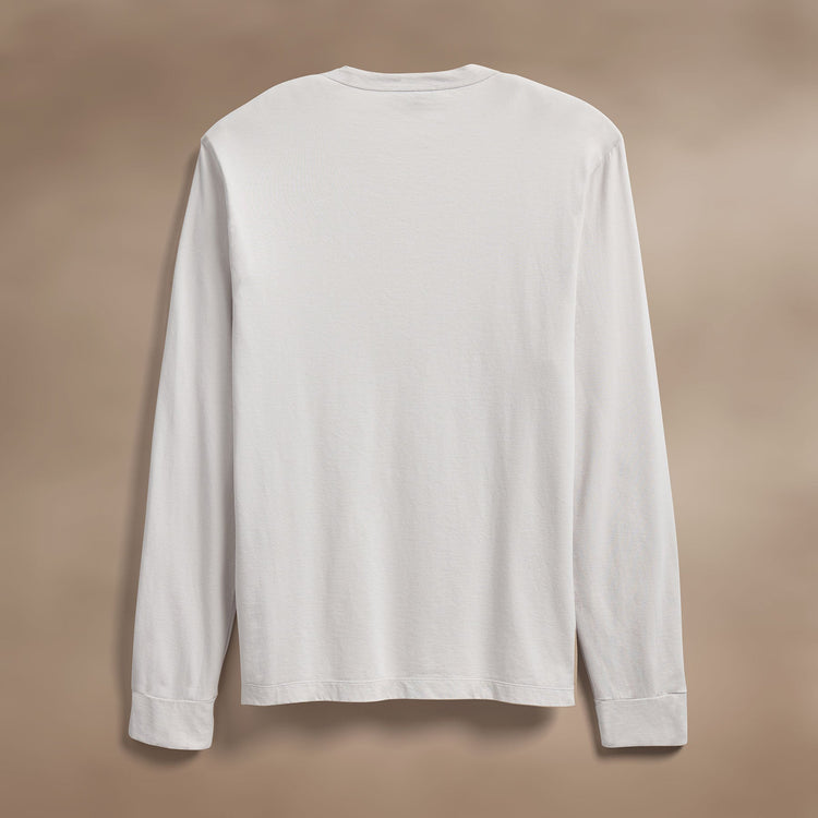 Heavy Luxe Jersey Long Sleeve in Light Mist | James Perse Los Angeles