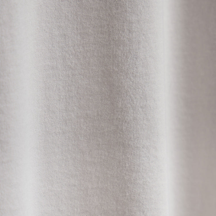 Heavy Luxe Jersey Long Sleeve Polo in Light Mist | James Perse Los Angeles