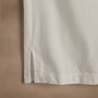 Heavy Luxe Jersey Long Sleeve Polo  in White | James Perse Los Angeles