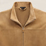Suede Bomber Jacket in Sand | James Perse Los Angeles