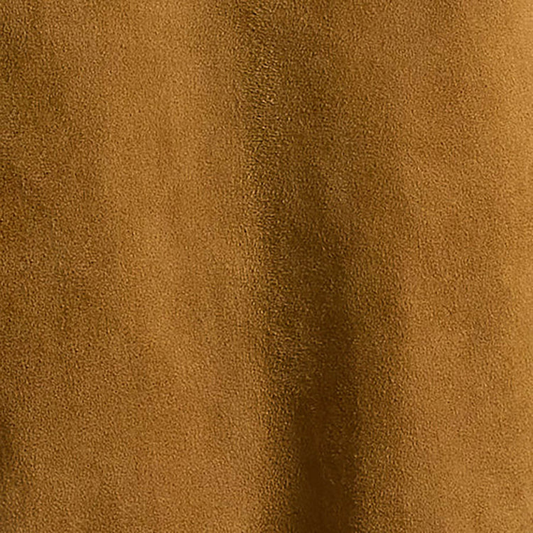 Suede Western Shirt in Tobacco | James Perse Los Angeles