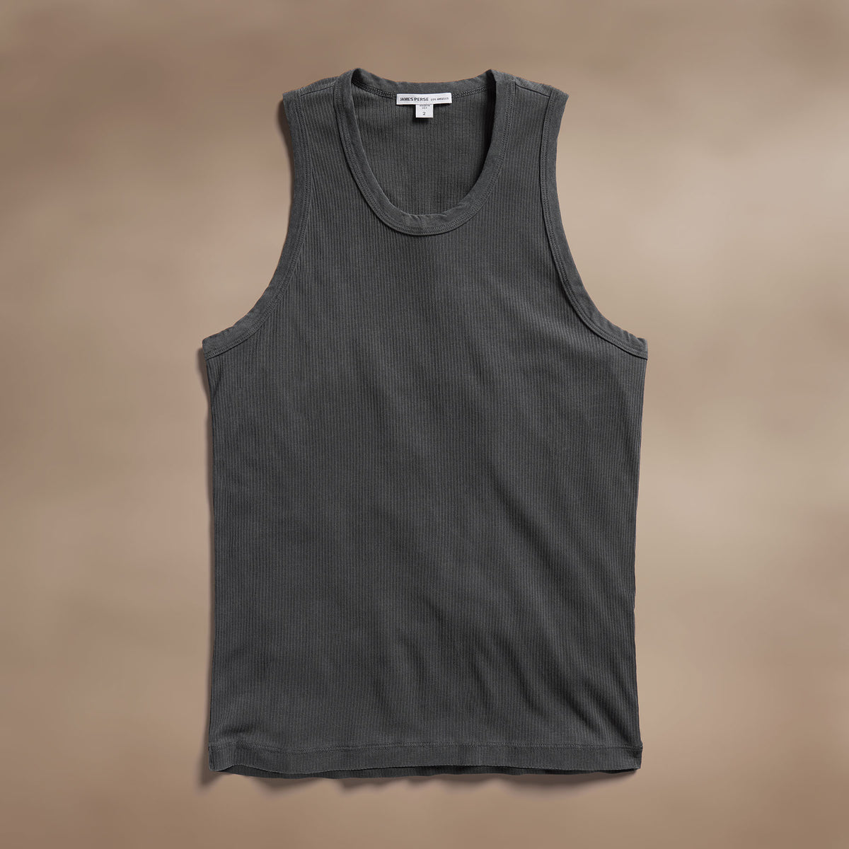 LA Skate Tank in Carbon Pigment | James Perse Los Angeles