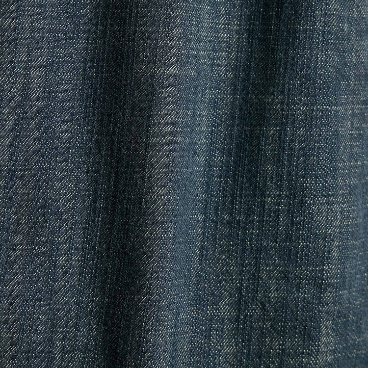 Denim Sherpa Shirt Jacket in Medium Wash | James Perse Los Angeles