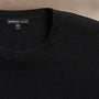 Soft Featherweight Cashmere Crew in Black | James Perse Los Angeles