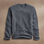 Soft Featherweight Cashmere Crew in Flannel | James Perse Los Angeles