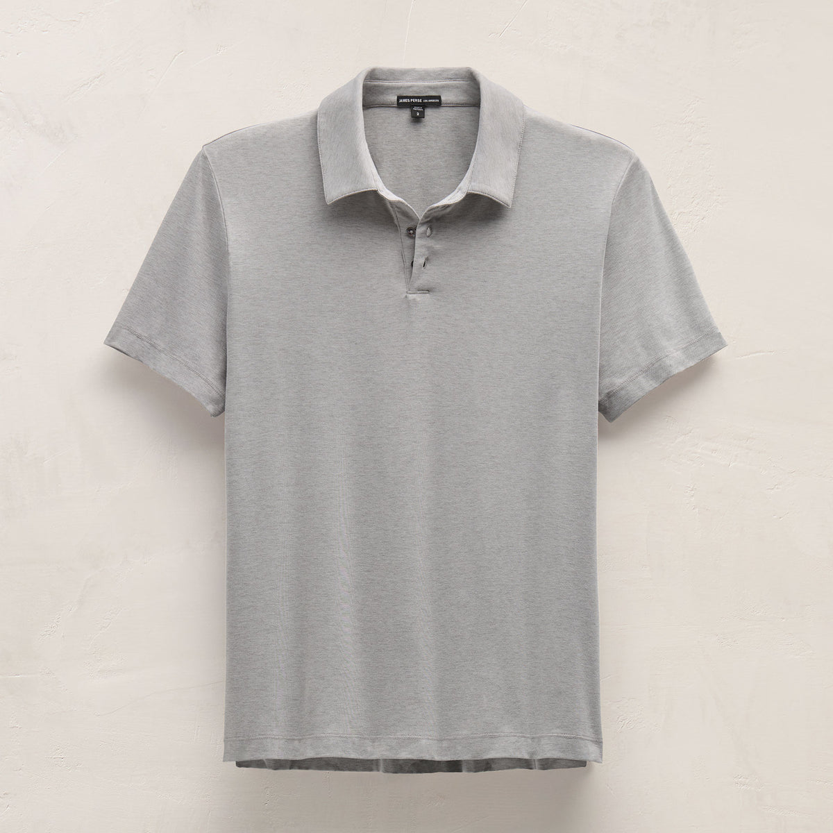 Performance Supima Pique Short Sleeve Polo in Concrete | James Perse Los Angeles
