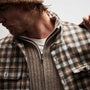 Plaid Flannel Shirt in Toast | James Perse Los Angeles