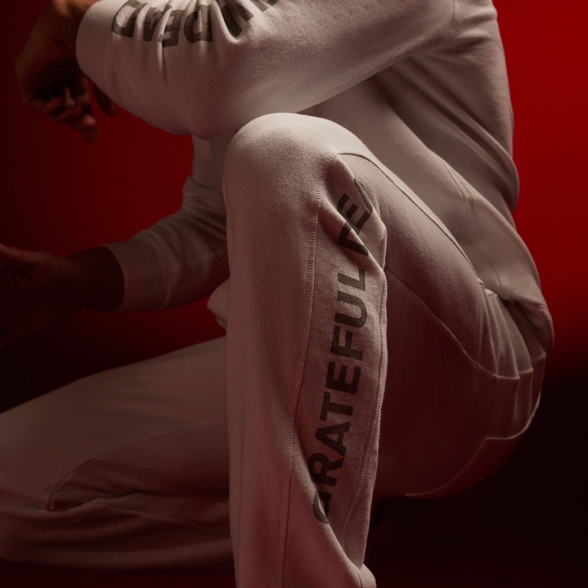 Grateful Dead Sweat Pant in White/Grey | James Perse Los Angeles