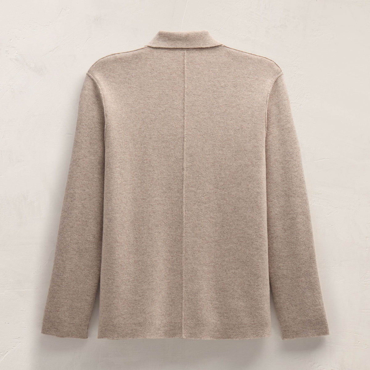 Double Breasted Cashmere Blazer in Stone | James Perse Los Angeles