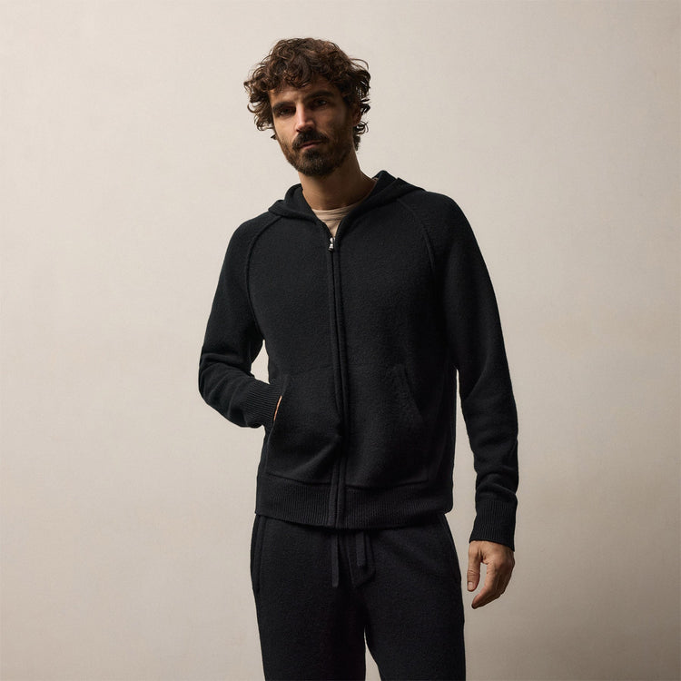Men's Cashmere Track Suit Gift Set In Black | James Perse Los Angeles